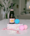 Rose Veuve Cliquot champagne and Musee bath bombs set.