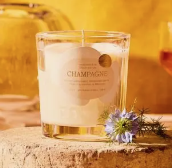 Champagne Candle