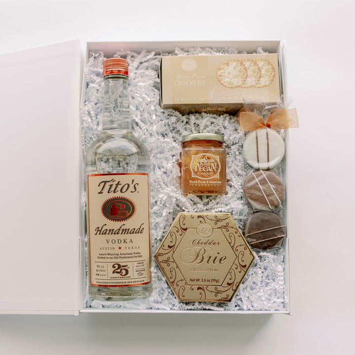 Tito's Vodka Gift Box