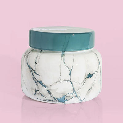 Volcano Modern Marble Jar Candle