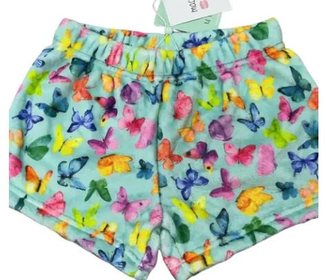 Butterflies Plush Shorts