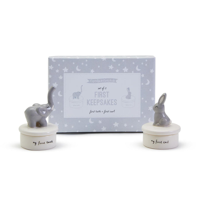 First Tooth & First Curl Keepsake Gift Box
