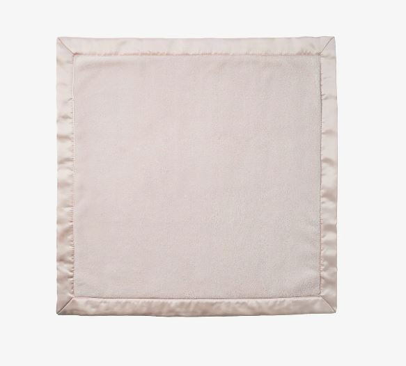 Satin Trim Flannel Fleece Security Blanket The Basketry by Phina