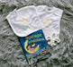Gender Neutral baby gift, Louisiana bedtime story, fleur de lis set, teether, baby gift box