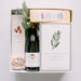 The Basketry gourmet wine and snack gift box