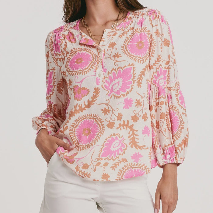 Granada Bell Sleeve Top(FINAL SALE)