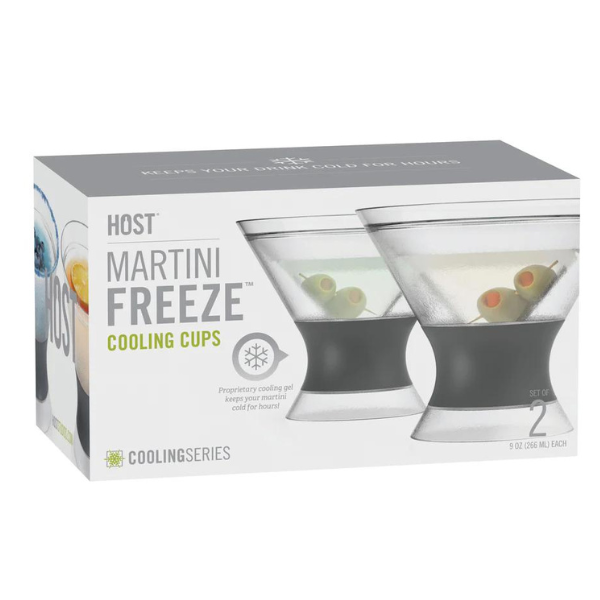 Martini Freeze Cooling Cup Set