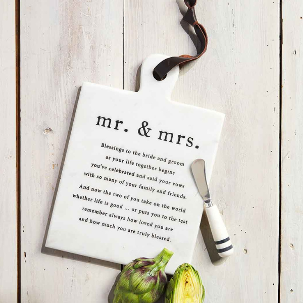 Mr. & Mrs. Blessing Board Set