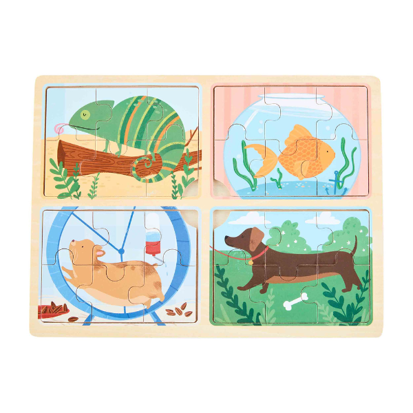 Pets Wooden Puzzle