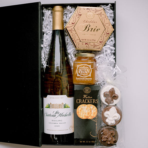 Wine & Cheese Gift Box - Wine gift baskets - USA delivery - US delivery -  Monthly Sommelier USA